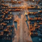 Фото по теме: Планирование места для складирования строительных материалов
