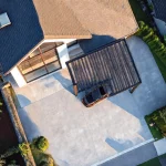 Фото по теме: Как расположить навес для машины чтобы не перекрывать окна дома
